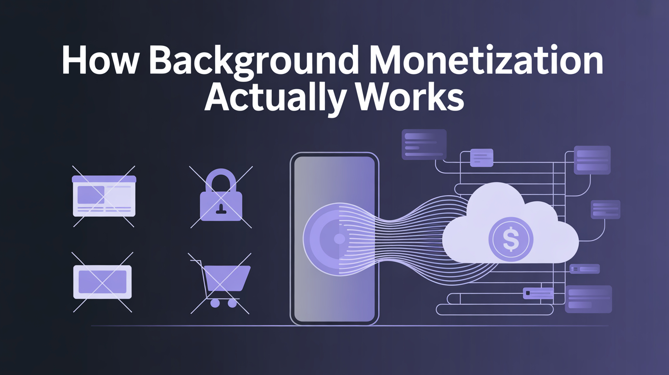 How Background Monetization Actually Works